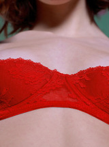 Kitty Gem Flaunts Her Allure With Daring Striptease In Stockings And Garter Belt - Photo 04