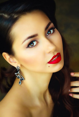 Helga Lovekaty model from Russia