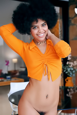 Selva Lapiedra Revealing Her Natural Unshaven Beauty As She Expresses Her Sizzling Sensuality