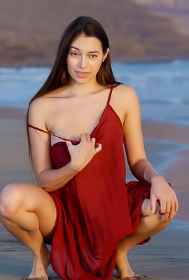 Shelena Pioneers Steamy Outdoor Adventure In Italy With Long Hair And Big Boobs