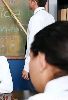 >Claire Black And Tony Marzos Secret Tryst In The Professors Office