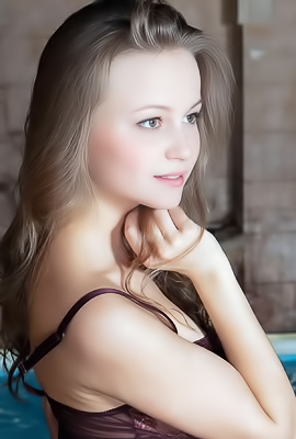 I Confess, Alexandras Bare Erotic Dance By The Pool Captivates