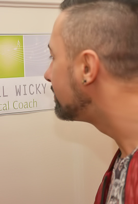Angel Wickys moans echo as she rides two, muscles taut and pulse racing