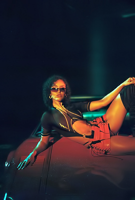 Izabela Guedes Flirtatious Gaze Through Sunglasses Begs Your Command